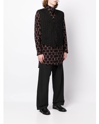 Yohji Yamamoto Layered Detail Long Sleeved Shirt