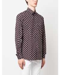 Karl Lagerfeld Long Sleeved Cotton Shirt