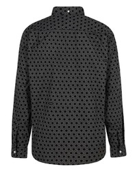 Supreme Monogram Cotton Long Sleeve Shirt