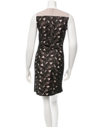 Diane von Furstenberg Reona Geometric Cutout Dress