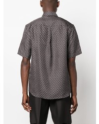 Lanvin Geometric Print Short Sleeve Shirt