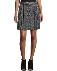 M Missoni Geometric Jacquard Pleated Skirt