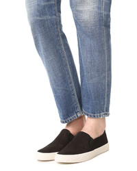 Frye Camille Perforated Slip On Sneakers
