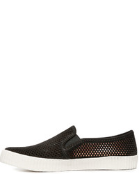 Frye Camille Perforated Slip On Sneakers