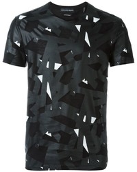 Alexander McQueen Geometric Print T Shirt