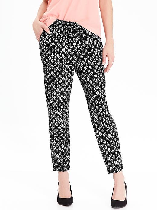 old navy patterned pants