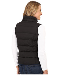 U.S. Polo Assn. Basic Puffer Vest With Faux Fur Trimmed Hood