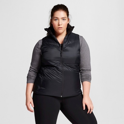 Plus Size Puffer Vest With Hood 2024