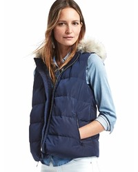 Gap Coldcontrol Max Hooded Puffer Vest