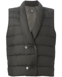 Eleventy Double Breasted Padded Gilet