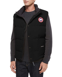 Canada Goose Freestyle Down Puffer Vest Black