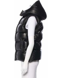 Alexander Wang Hooded Leather Vest