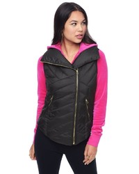 Juicy Couture Lt Wt Mixed Puffer Vest