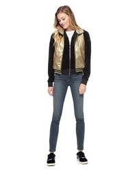 Juicy Couture Nylon Quilted Reversible Puffer Vest