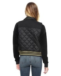 Juicy Couture Nylon Quilted Reversible Puffer Vest