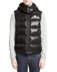Moncler Lacet Lacquered Hooded Down 