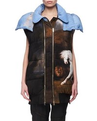 Stella McCartney Melissa Horse Print Puffer Vest