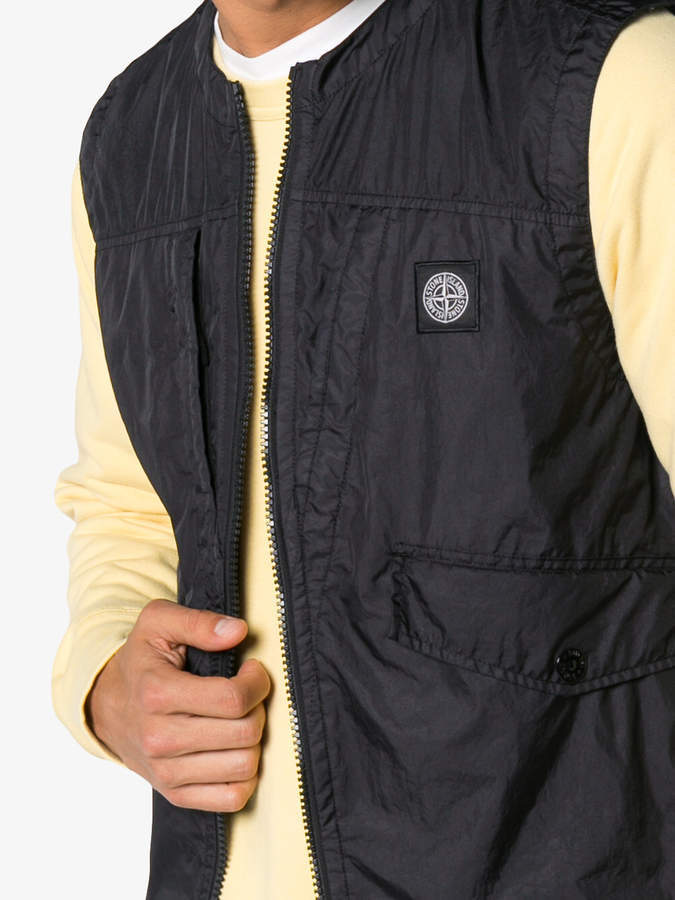 Stone Island Membrana 3l Tc Gilet, $423 Lookastic