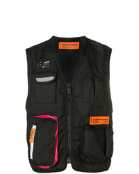 Heron Preston Patch Pocket Zipped Vest