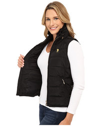 U.S. Polo Assn. Puffer Vest With Faux Fur Collar