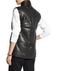 Helmut Lang Quilted Leather Vest