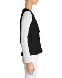 Moncler Quilted Peplum Vest
