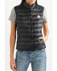 Moncler Quilted Shell Gilet Black