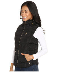 U.S. Polo Assn. Quilted Vest With Shirttail Hem
