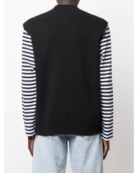 Calvin Klein Jeans Sleeveless Zipped Cardigan