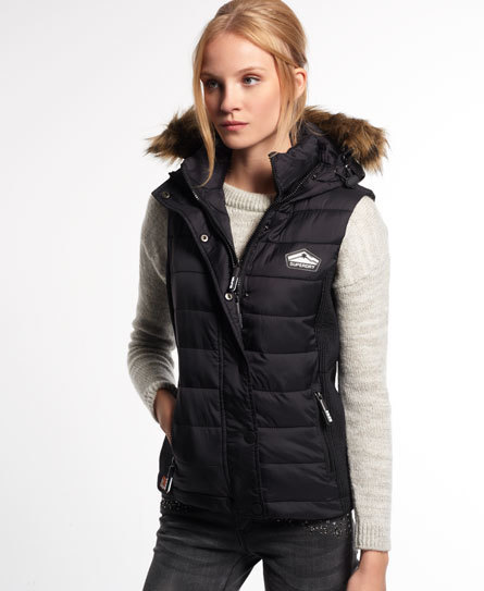 ceiling From there total Superdry Fuji Slim Double Zip Vest, $94 | Superdry | Lookastic