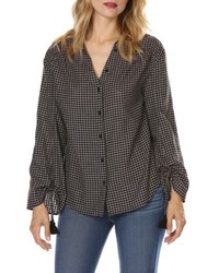 Paige Torin Check Blouse