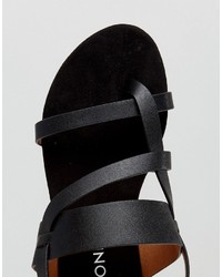 Monki Gladiator Strappy Sandals