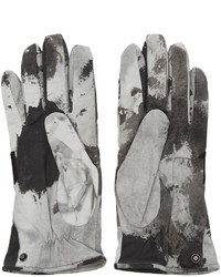 11 By Boris Bidjan Saberi Black Camo Wash Gloves