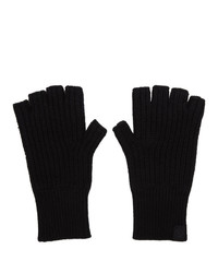 Rag and Bone Black Cashmere Ace Gloves
