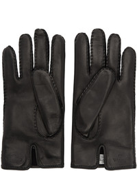 Valentino Black Garavani Mini Stud Gloves