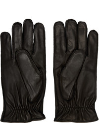 Dolce & Gabbana Black Lambskin Gloves