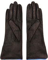 Loewe Black Lambskin Gloves