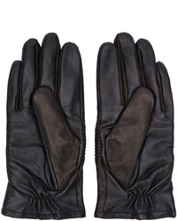Mackage Black Lambskin Nira Gloves