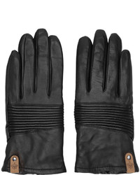 Mackage Black Lambskin Nira Gloves