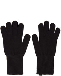 Y-3 Black Logo Gloves