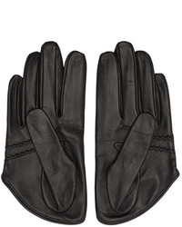 Thom Browne Black Unlined Lowcut Gloves