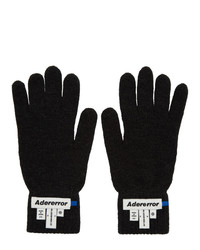 Ader Error Black Wrist Label Play Gloves