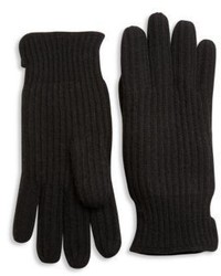Portolano Ribbed Cashmere Gloves