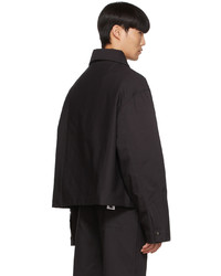 Spencer Badu Black Cotton Jacket