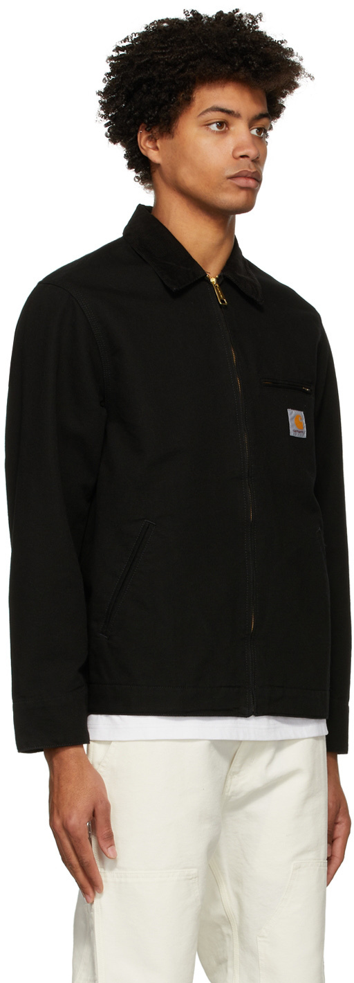 CARHARTT WORK IN PROGRESS Black Detroit Jacket, $270 | SSENSE | Lookastic