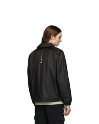 The Very Warm Black Harrington Bomber Jacket