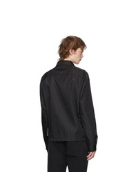 Moschino Black Inside Print Jacket