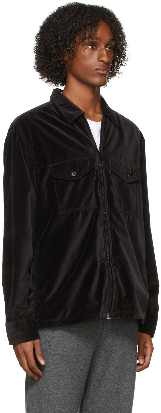 BOSS Black Lovel Zip Overshirt, $200 | SSENSE | Lookastic