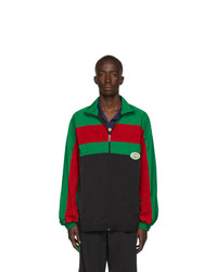 Gucci Black Oversized Waterproof Jacket