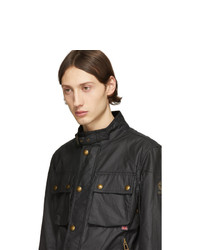 Belstaff Black Racemaster Jacket